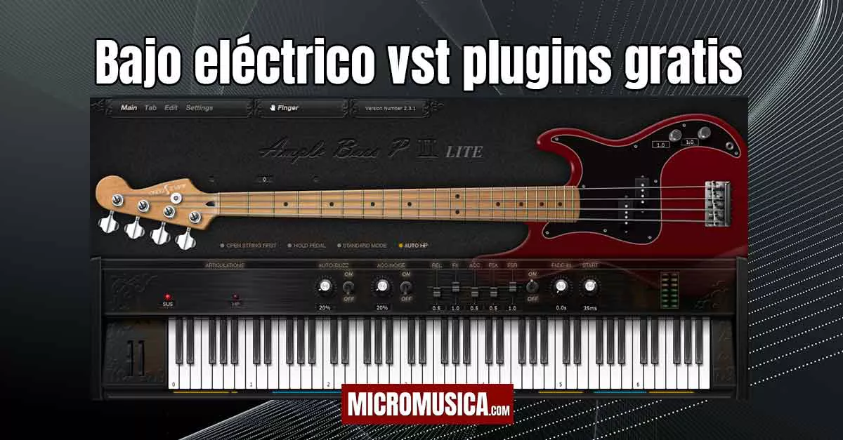 Bajo Fender Precision Bass excelente sonido gratis para tu Daw