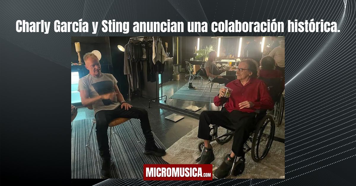 Charly García y Sting anuncian una colaboración histórica que revoluciona el mundo del rock