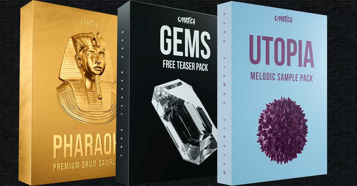 30 Carpetas de samples para descargar gratis de Cymatics