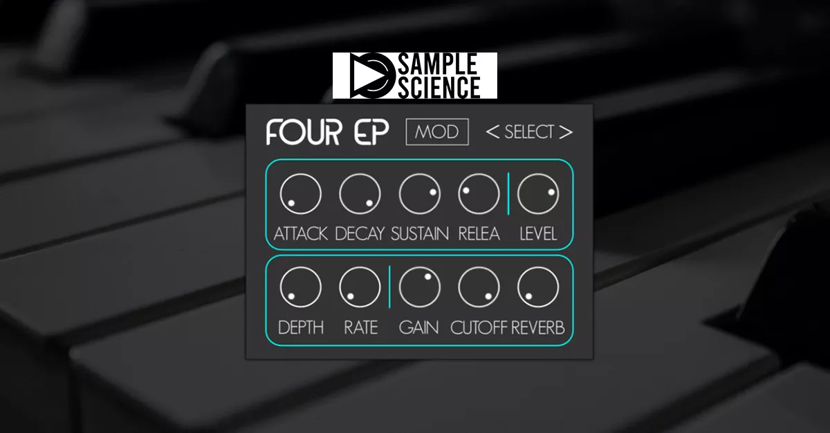 Colección de 4 sonidos de piano eléctrico gratis Four EP