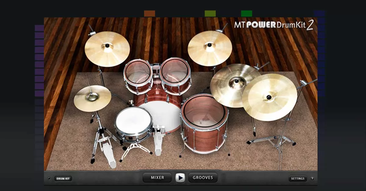 Excelente Kit de batería 2021 gratis sonido realista.