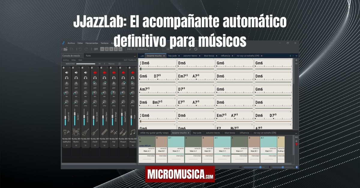 JJazzLab: El acompañante automático definitivo para músicos