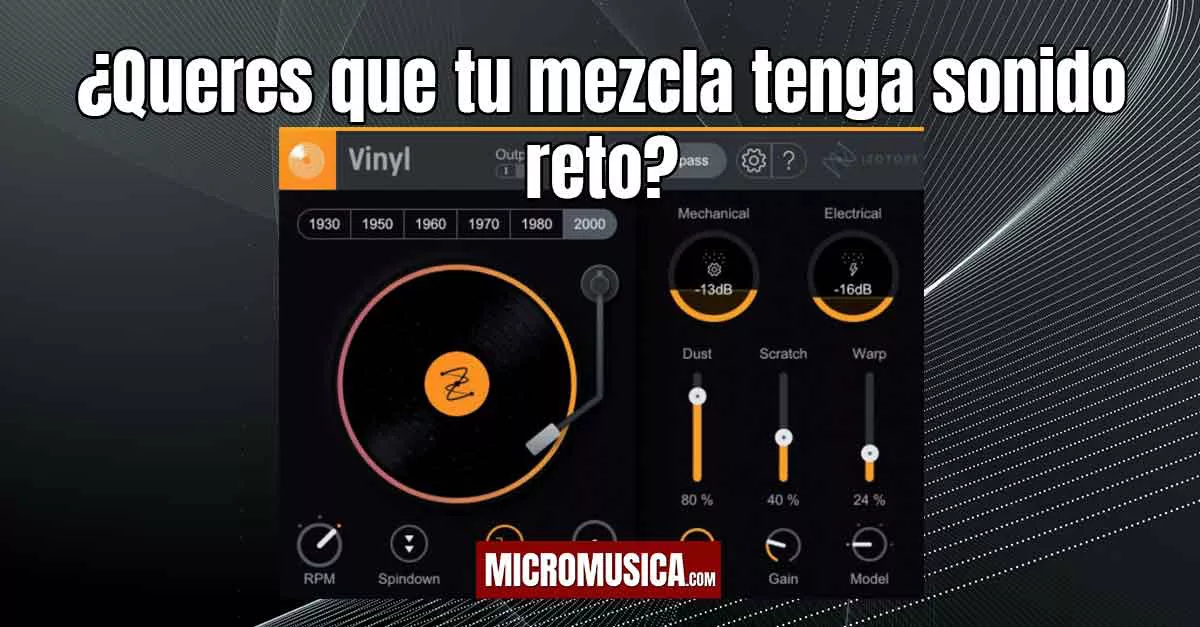 ¿Queres que tu mezcla tenga sonido reto? Este plugins gratis es para vos.
