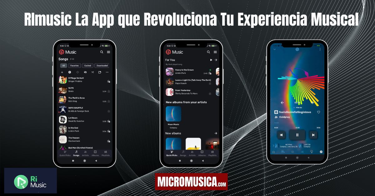 RImusic La App que Revoluciona Tu Experiencia Musical